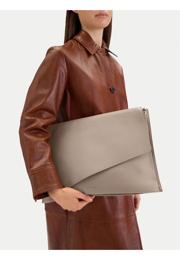 Gino Rossi Torebka CS6336 Beżowy. Kolor: beżowy