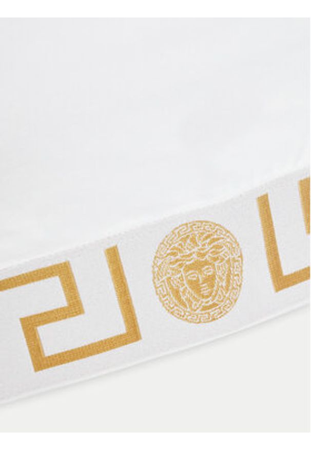 VERSACE - Versace Biustonosz top AUD01039 1A10011 Biały. Kolor: biały. Materiał: bawełna