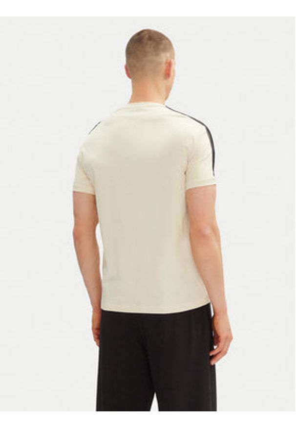 EA7 Emporio Armani T-Shirt 7M000138 AF10375 U1079 Écru Regular Fit. Materiał: bawełna