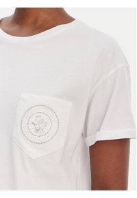 Liu Jo T-Shirt WA6372 JS923 Biały Regular Fit. Kolor: biały. Materiał: bawełna #5