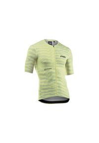 Koszulka rowerowa mtb gravel NORTHWAVE Blade Jersey żółty. Kolor: żółty. Materiał: jersey. Sezon: lato
