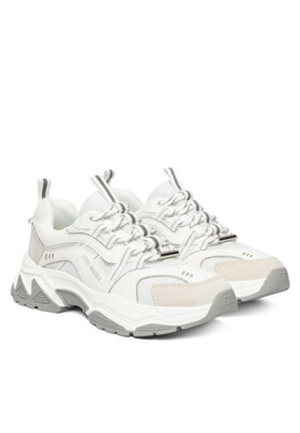 Steve Madden Sneakersy Animates SM11004763 Biały. Kolor: biały. Materiał: materiał