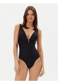 Hunkemöller Strój kąpielowy Shaping Luna 301360 Czarny. Kolor: czarny. Materiał: syntetyk