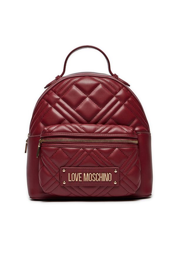 Love Moschino - Plecak LOVE MOSCHINO. Kolor: czerwony