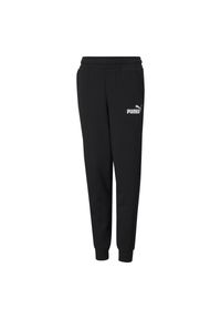 Spodnie dla dzieci Puma ESS Logo Pants czarne 586974 01. Kolor: czarny. Długość: długie