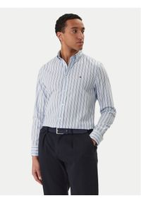 TOMMY HILFIGER - Tommy Hilfiger Koszula MW0MW42441 Błękitny Regular Fit. Kolor: niebieski. Materiał: bawełna #1