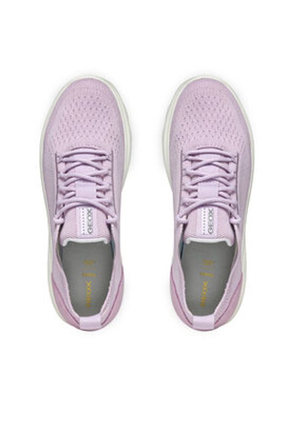 Geox Sneakersy D Spherica D15NUA 06K22 C8020 Różowy. Kolor: różowy. Materiał: materiał