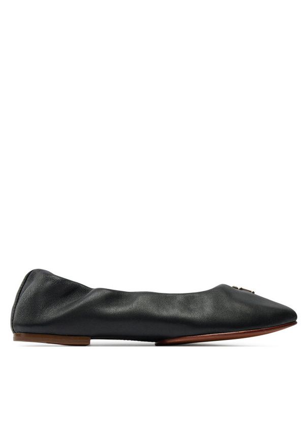 TOMMY HILFIGER - Baleriny Tommy Hilfiger. Kolor: czarny