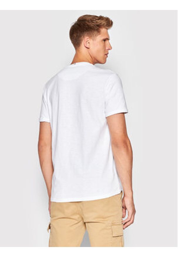 Les Deux T-Shirt LDM101099 Biały Regular Fit. Kolor: biały. Materiał: bawełna