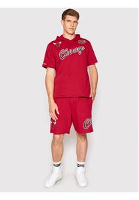 Mitchell & Ness Szorty sportowe SHORAJ19075 Czerwony Regular Fit. Kolor: czerwony. Materiał: syntetyk. Styl: sportowy #3