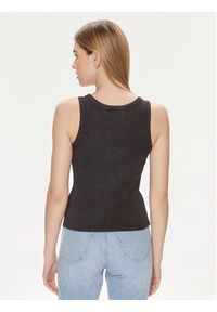 Calvin Klein Jeans Top Archival Monologo J20J223160 Czarny Slim Fit. Kolor: czarny. Materiał: bawełna #4