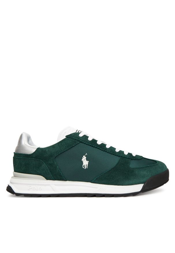 Polo Ralph Lauren Sneakersy 809974041004 Zielony. Kolor: zielony. Materiał: zamsz, skóra
