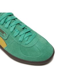 Puma Sneakersy Palermo 396463 18 Zielony. Kolor: zielony. Materiał: skóra, zamsz