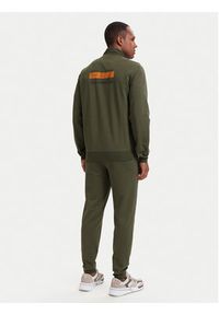 EA7 Emporio Armani Dres 7M002424 AF13512 U7014 Zielony Slim Fit. Kolor: zielony. Materiał: bawełna #3