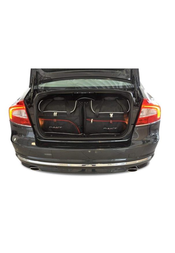 KJUST - Torby Do Bagażnika Volvo S80 2006-2016 5Szt Kjust. Kolor: czarny. Styl: sportowy