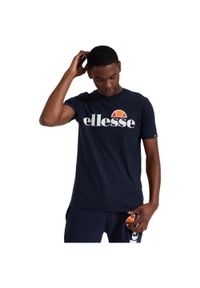 Koszulka sportowa męska Ellesse Prado. Kolor: szary, niebieski, wielokolorowy. Długość rękawa: krótki rękaw. Długość: krótkie