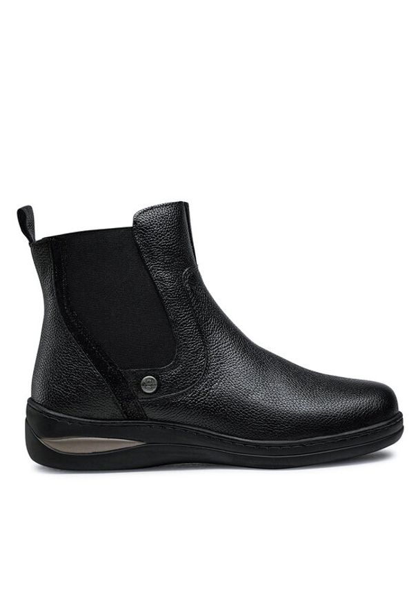 Go Soft Botki WI23-LIPARI-02 Czarny. Kolor: czarny. Materiał: skóra