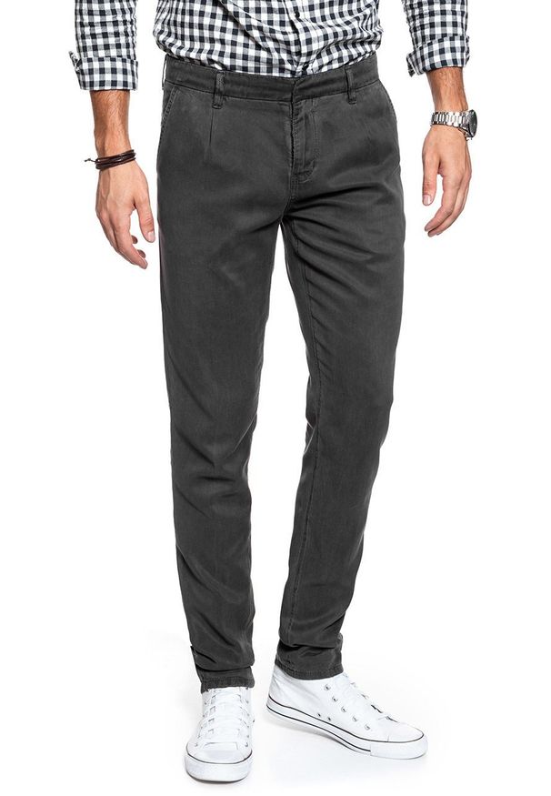 Mustang - MUSTANG SPODNIE MĘSKIE Cropped Chino 1010056 4087