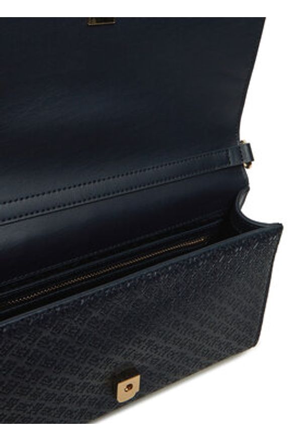 TOMMY HILFIGER - Tommy Hilfiger Torebka AW0AW16933 Granatowy. Kolor: niebieski. Materiał: skórzane