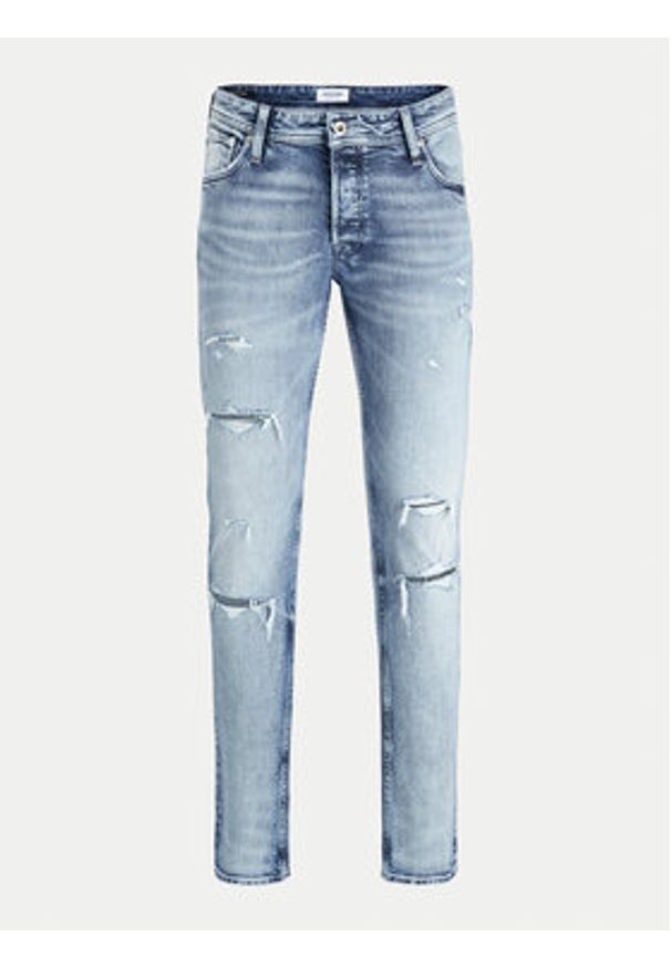 Jack & Jones - Jack&Jones Jeansy Glenn 12261699 Niebieski Slim Fit. Kolor: niebieski