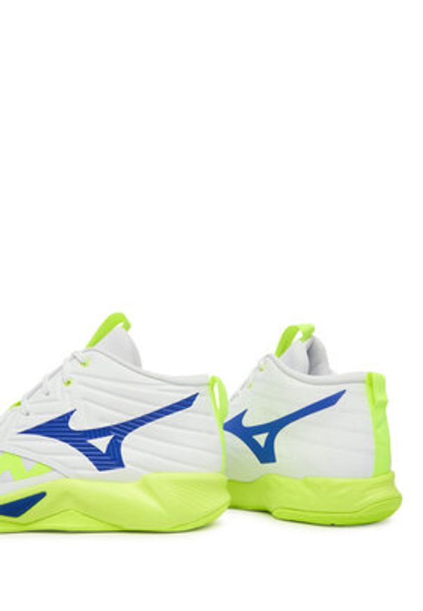 Mizuno Buty halowe Wave Momentum Pro Mid V1GA2545 39 Biały. Kolor: biały. Materiał: materiał. Model: Mizuno Wave