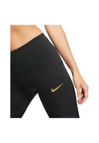 Spodnie damskie do biegania Nike Speed Glam Dunk 7/8 CI9930. Materiał: materiał, poliester. Sport: bieganie, fitness #4