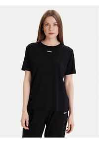 BOSS - Boss T-Shirt 50510322 Czarny Regular Fit. Kolor: czarny. Materiał: bawełna #1