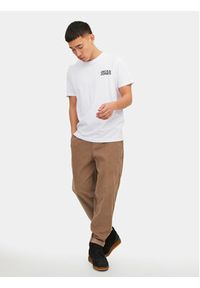Jack & Jones T-Shirt Corp 12151955 Biały Regular Fit. Kolor: biały. Materiał: bawełna #2