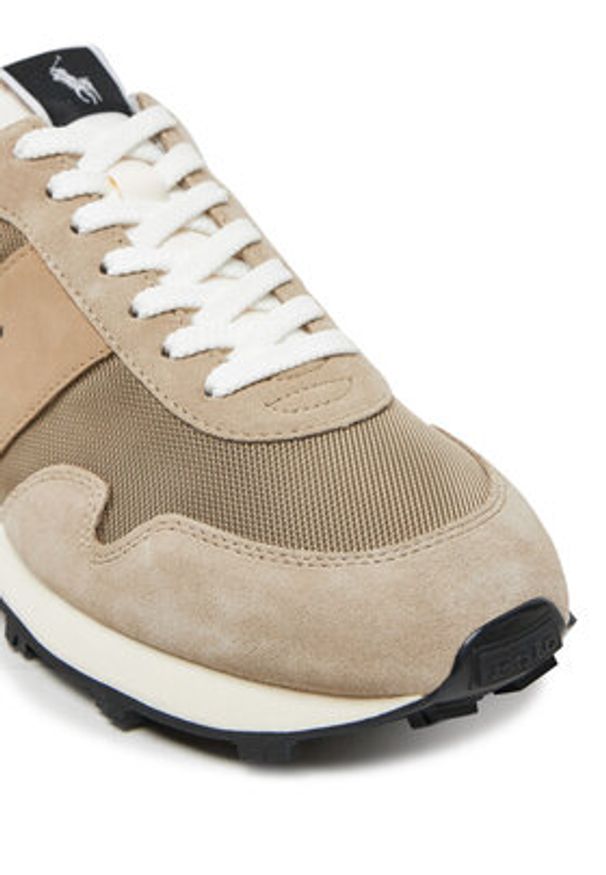 Polo Ralph Lauren Sneakersy PRL Trail 125 809960987003 Brązowy. Kolor: brązowy. Materiał: zamsz, skóra