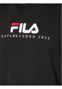 Fila T-Shirt FAU0147 Czarny Regular Fit. Kolor: czarny. Materiał: bawełna #5