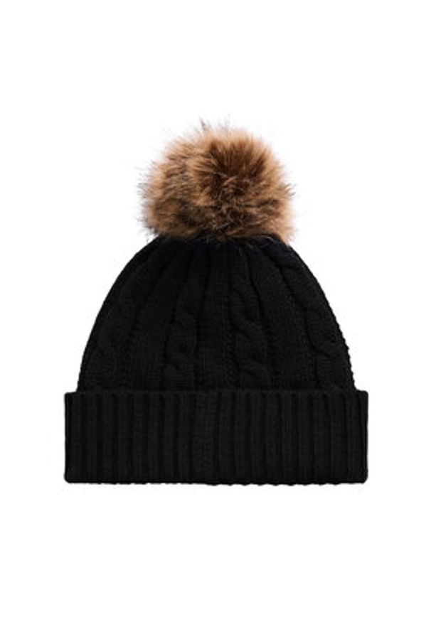 Lauren Ralph Lauren - LAUREN RALPH LAUREN Czapka 454P04455003 Czarny. Kolor: czarny. Materiał: materiał, poliester