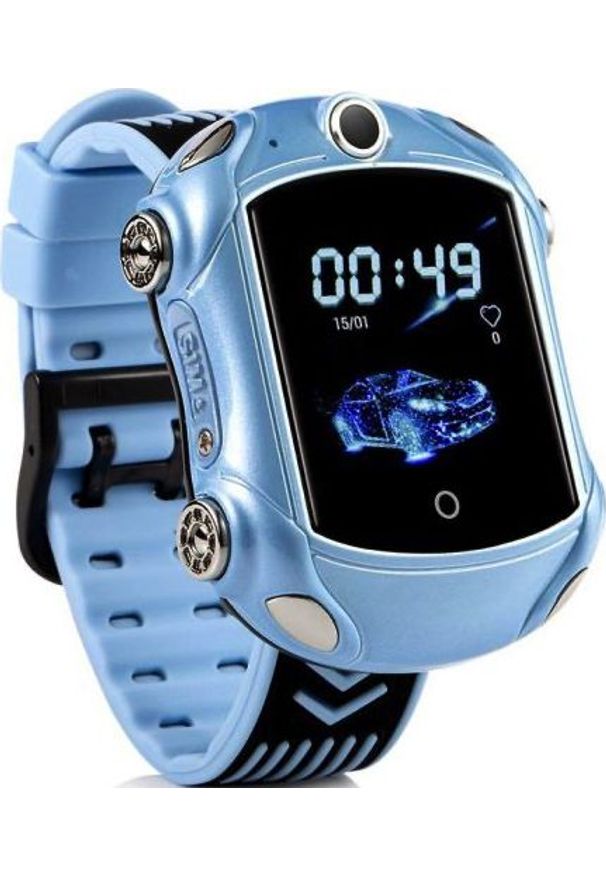 Smartwatch GoGPS X01 Niebieski (X01BL). Rodzaj zegarka: smartwatch. Kolor: niebieski