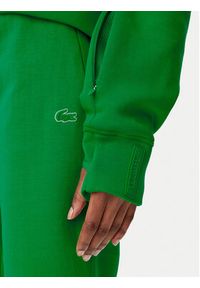Lacoste Bluza SF0281 Zielony Regular Fit. Kolor: zielony. Materiał: bawełna #4