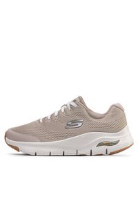 skechers - Skechers Sneakersy Arch Fit 232040/TPE Beżowy. Kolor: beżowy. Materiał: materiał #6