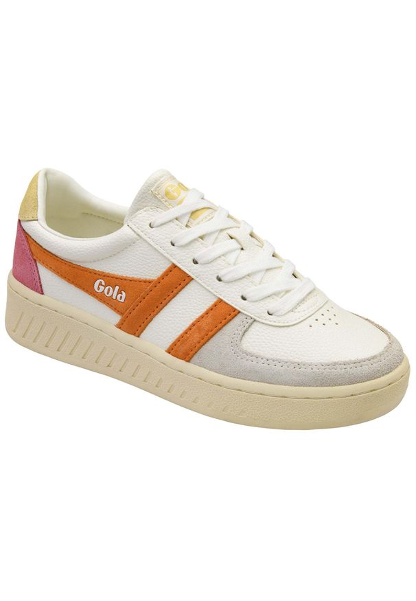 Sneakersy damscy Gola Grandslam Trident. Kolor: biały. Materiał: syntetyk, materiał