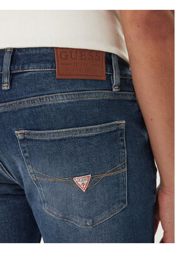 Guess Jeansy M2YAN2 D4Q42 Niebieski Regular Fit. Kolor: niebieski