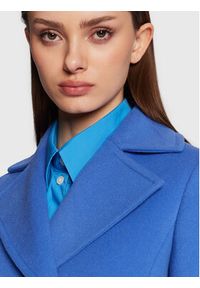 MAX&Co. Płaszcz wełniany Salato 70810323 Niebieski Regular Fit. Kolor: niebieski. Materiał: wełna #6