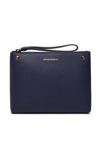 Emporio Armani Torebka EW000360 AF12036 MB051 Granatowy. Kolor: niebieski. Materiał: skórzane #7