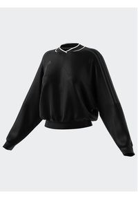 Adidas - adidas Bluza IA3039 Czarny Loose Fit. Kolor: czarny. Materiał: syntetyk