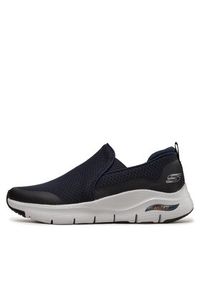 skechers - Skechers Sneakersy Banlin 232043/NVY Granatowy. Kolor: niebieski. Materiał: materiał #4