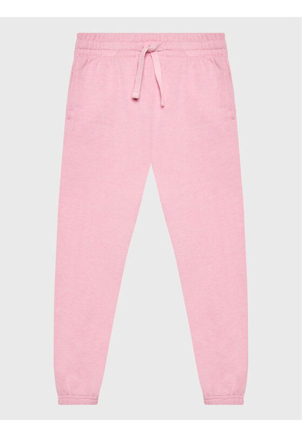Cotton On Kids Spodnie dresowe 762982 Różowy Regular Fit. Kolor: różowy. Materiał: bawełna
