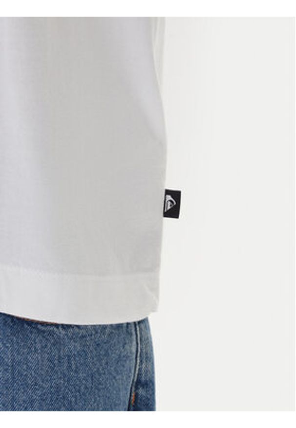 Quiksilver Bluzka EQWZT03200 Biały Regular Fit. Kolor: biały. Materiał: bawełna