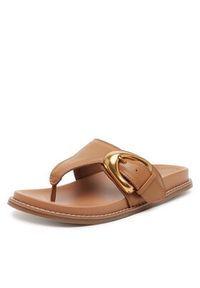 Gino Rossi Japonki CLAUDIE-R25SS03088 Brązowy. Kolor: brązowy. Materiał: skóra #3