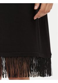 Liu Jo Beachwear Sukienka codzienna VA6031 JS360 Czarny Regular Fit. Okazja: na co dzień. Kolor: czarny. Materiał: wiskoza. Typ sukienki: proste. Styl: casual #3