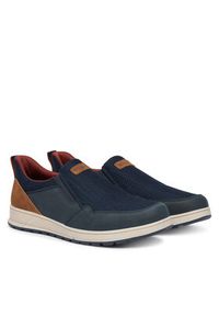 Bugatti Półbuty 335-AFB6A-5000 Granatowy. Kolor: niebieski. Materiał: materiał #5