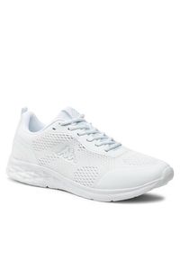 Kappa Sneakersy Logo Roockey 351H2UW Biały. Kolor: biały. Materiał: materiał, mesh #5