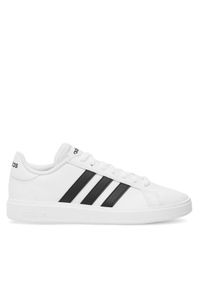 Adidas - adidas Sneakersy GRAND COURT BASE 2.0 GW9261_ Biały. Kolor: biały. Materiał: skóra, syntetyk #1