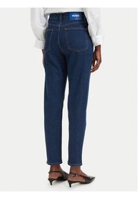 Hugo - HUGO Jeansy Noe_B 50547418 Granatowy Mom Fit. Kolor: niebieski #4