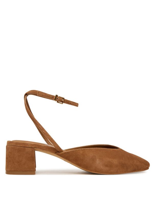 Aldo Czółenka Elianie 14295733 Brązowy. Kolor: brązowy. Materiał: skóra, zamsz