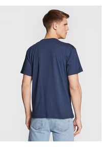 New Balance T-Shirt MT23901 Granatowy Relaxed Fit. Kolor: niebieski. Materiał: bawełna #5